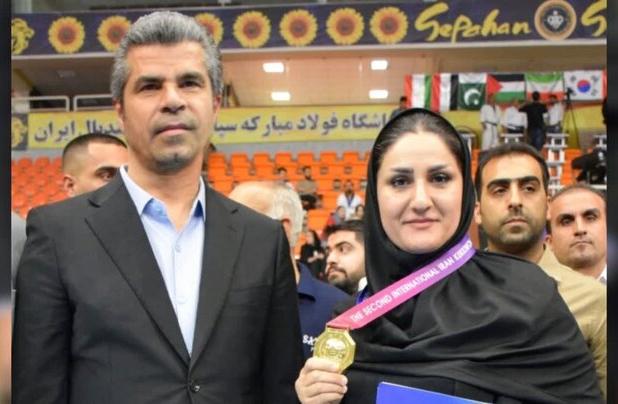 بانوی تکواندوکار آستارایی مدال طلای مسابقات بین‌المللی را کسب کرد