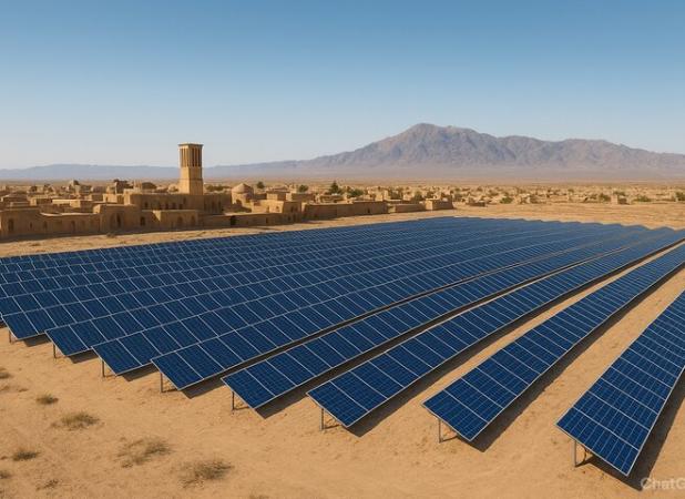 فاز دوم نیروگاه خورشیدی فرید بهاباد وارد مدار شد