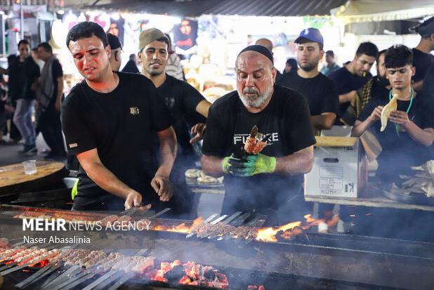 پایش گسترده بهداشتی مواکب اربعین در شلمچه