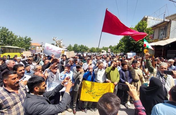 مهدیشهری ها به خیابان می‌آیند؛ طنین فریاد «مرگ بر اسرائیل»