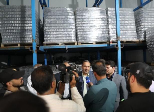 ۱۷ میلیون بطری آب برای اربعین در ایلام ذخیره‌سازی شد