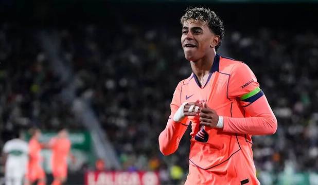 واکنش یامال به پیشنهاد نجومی الاتحاد