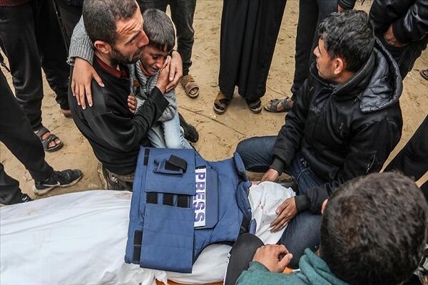 شهادت ۵ خبرنگار فلسطینی در یک روز