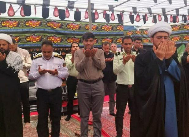 نماز جماعت در مرز باشماق برپا شد