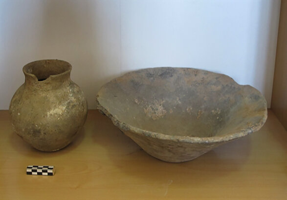 کشف سفال و ظروف تاریخی مربوط به قرون ۵ و ۶ هجری در ابهر