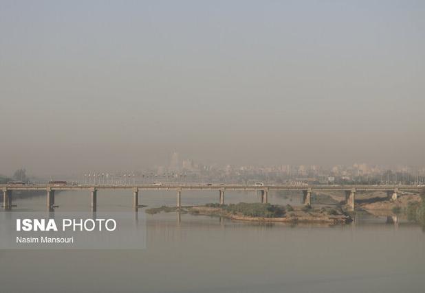 وضعیت «قرمز» و «نارنجی» هوا در ۱۷ شهر خوزستان/ پادادشهر اهواز در شرایط «بسیار ناسالم»