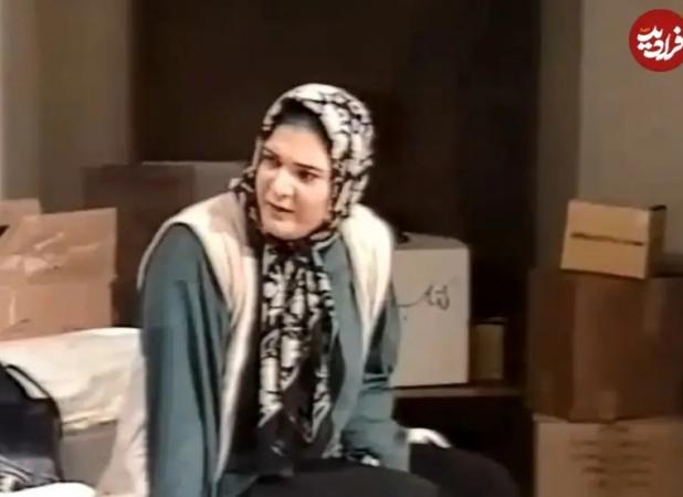 چهره «ریما رامین فر» در یکی از اولین تئاترهایش در سال ۷۷