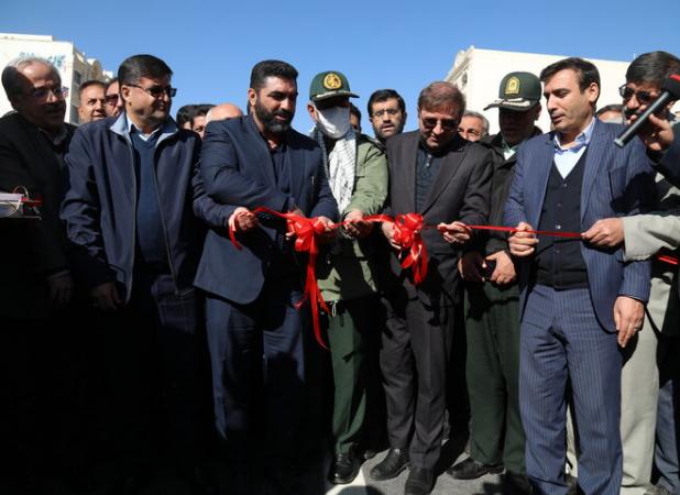 افتتاح اولین روگذر شهرکرد