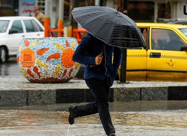 پیش‌بینی بارش‌های رگباری و وزش باد در چند استان کشور