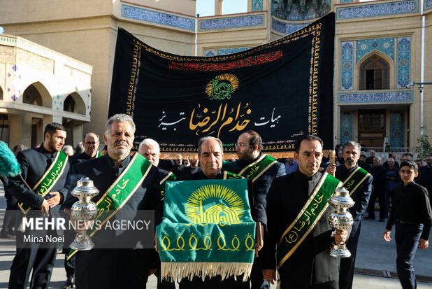 حرکت ۱۰۰ اتوبوس حامل خدام رضوی به سمت حرم عبدالعظیم حسنی