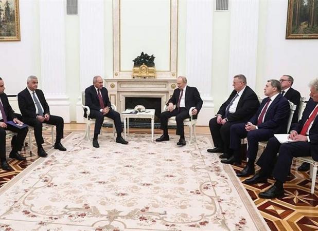 موضوع مذاکرات پوتین با نخست‌وزیر ارمنستان