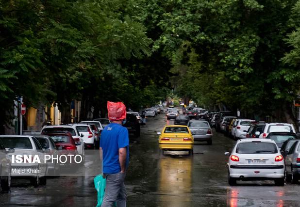 رگبار باران در ۲۵ استان / روند افزایشی دما در غالب مناطق کشور از امروز