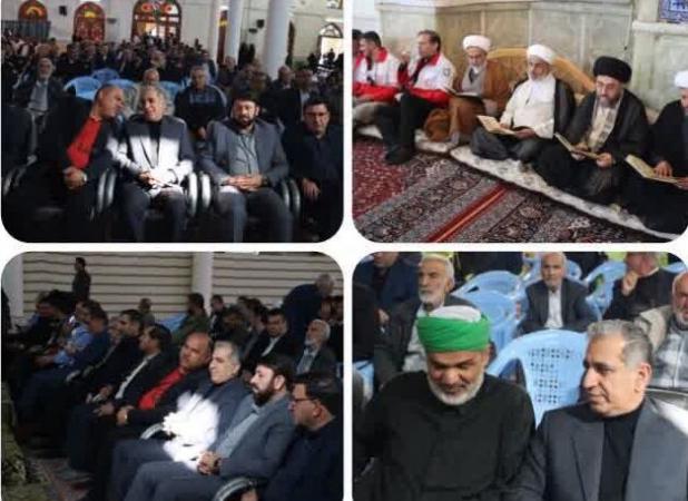 مراسم ترحیم «اشرف بروجردی» در لارستان برگزار شد