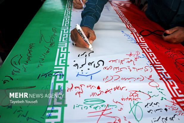 مردم دیار هگمتانه «پای کار ایران»؛ نمایش همدلی و اتحاد در همدان