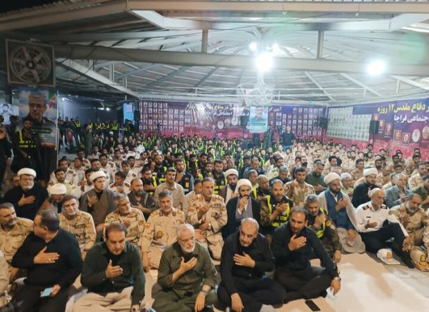 گرامیداشت شهدای اقتدار مرز مهران
