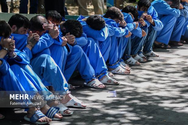 دستگیری ۱۴۴ متهم تحت تعقیب محاکم قضائی در علی آبادکتول