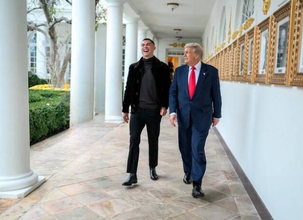 رونالدو، بن‌سلمان و ترامپ؛ این تصویر جهان ۲۰۲۵ است