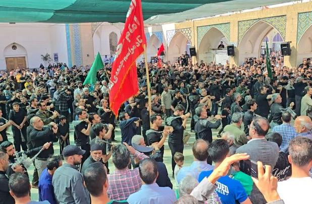 برگزاری مراسم آیین سنتی عزاداری نشلجی‌ها در مشهداردهال کاشان