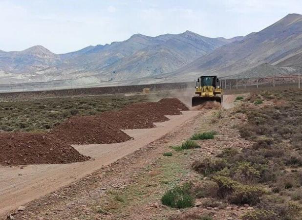 بهسازی محورهای روستایی مهدیشهر