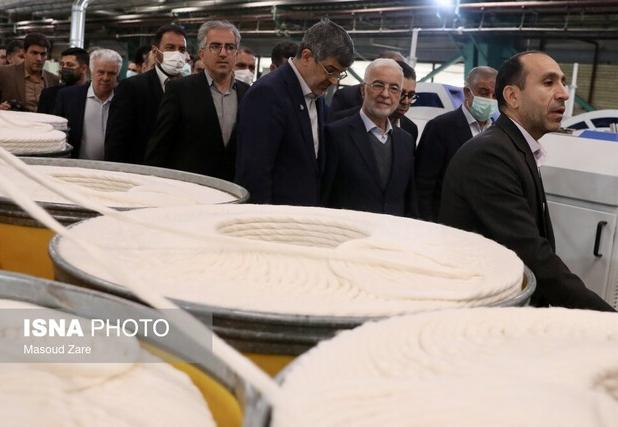 افتتاح یک واحد ریسندگی در منطقه ویژه اقتصادی یزد با حضور وزیر کشور