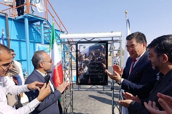 طرح فاضلاب روستایی کُهک با حضور سفیر کره جنوبی به بهره برداری رسید