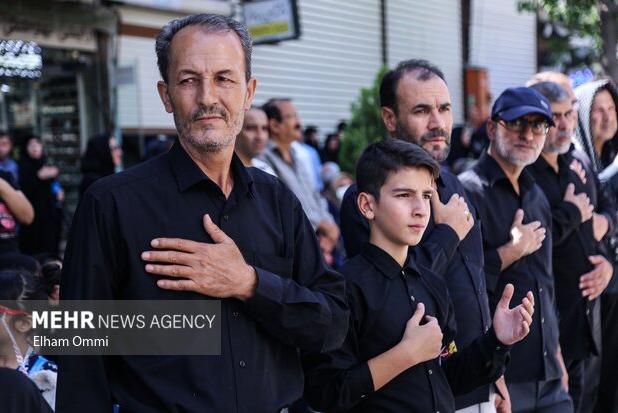 شیروان در ظهر عاشورا غرق در ماتم حسینی شد