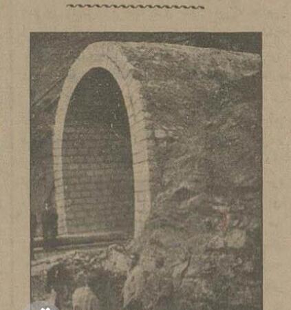 اولین عکس از تونل کندوان و جاده چالوس، ۹۰ سال پیش