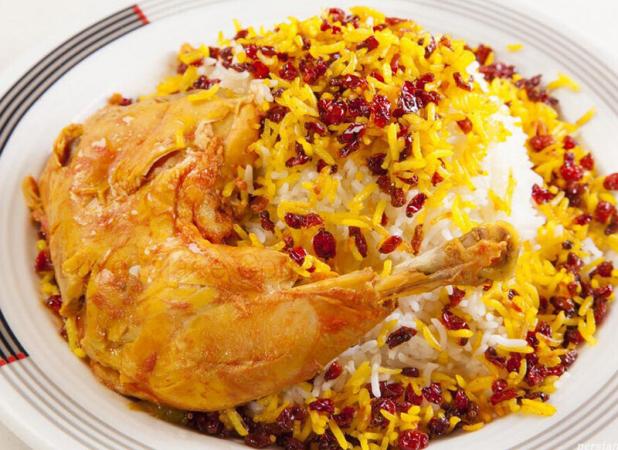 راز مرغ زرشک‌پلو یلدایی فوق‌العاده نرم، به سبک رستورانی!