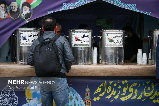 افزایش موکب‌های مردمی در سرپل‌ذهاب برای میزبانی از زائران اربعین