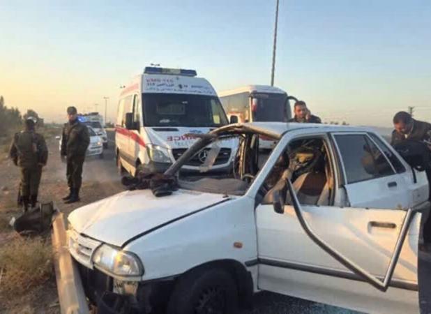 فوت ۸ نفر براثر تصادف سهمگین در کرمانشاه