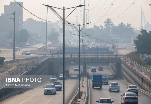 وضعیت «قرمز» هوا در ۷ شهر خوزستان