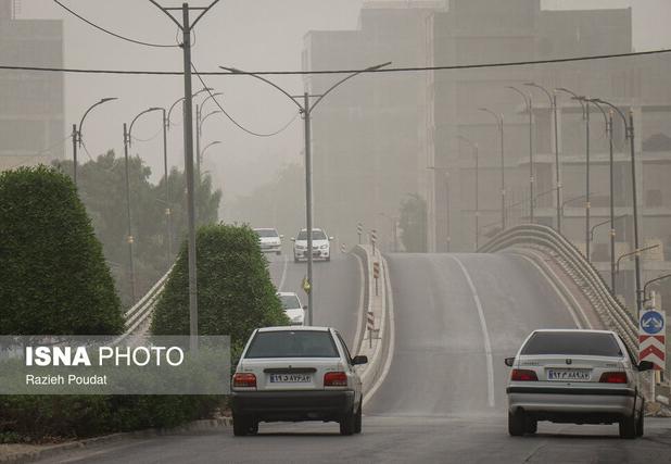 کاهش کیفیت هوا در یزد