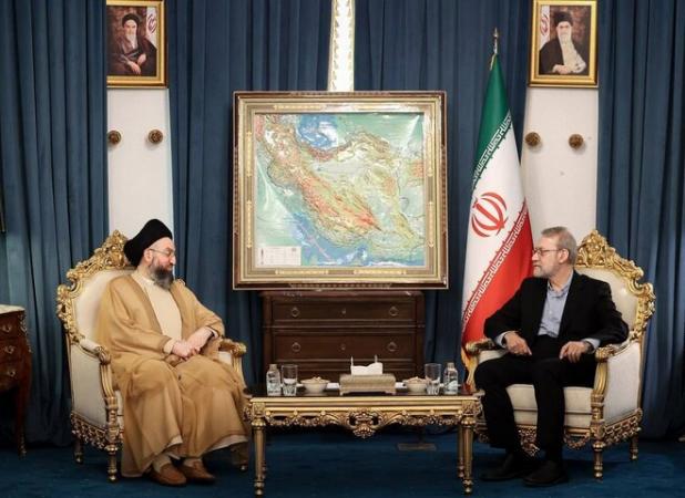 لاریجانی با سید عمار حکیم دیدار کرد