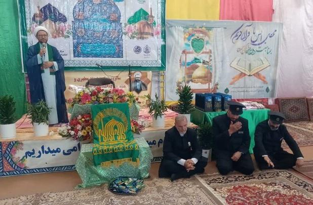 امامزادگان سیدعلی و سیدالحسین نهبندان معطر به عطر شمیم رضوی شد