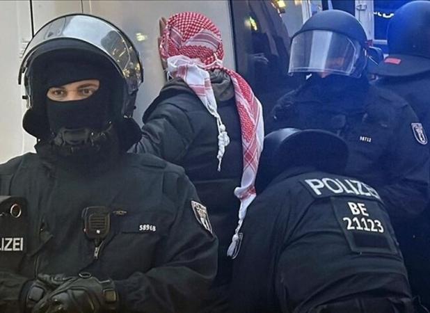 بیش از صد دستگیری در اعتراضات حامی فلسطینیان در برلین