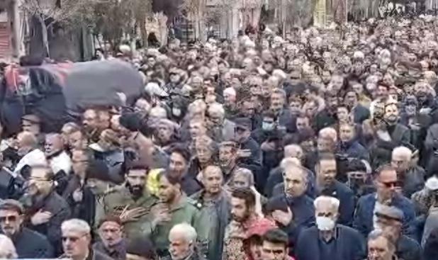 تشییع باشکوه پیکر آموزگار اخلاق در دامغان