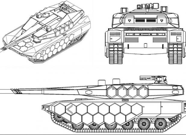 تانکی که کمپانی هیوندای برای کره جنوبی طراحی کرد