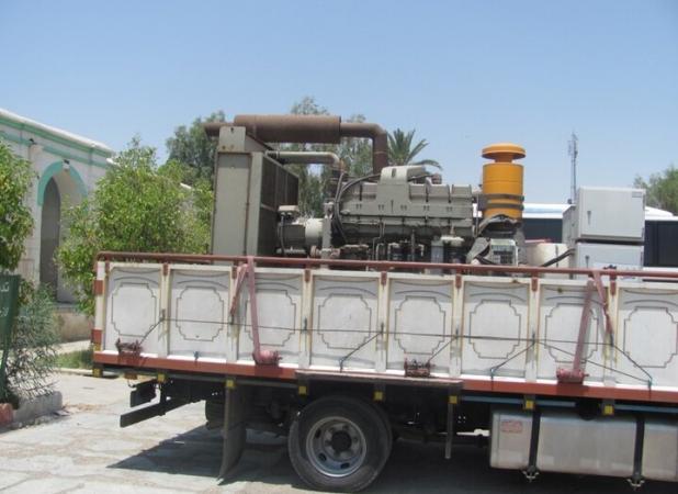 توقیف کامیون حامل ژنراتورهای ۶۰ میلیاردی قاچاق در فارس