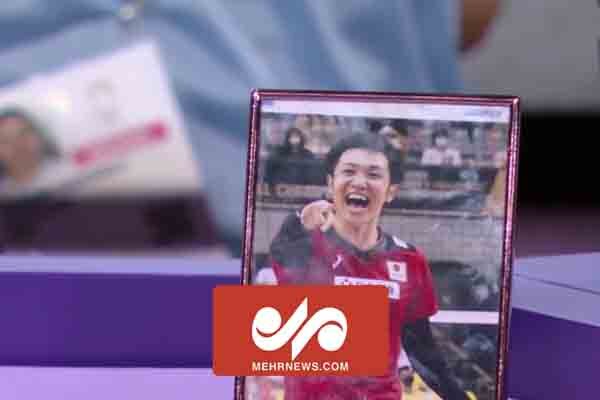 قاب عکس ستاره سابق والیبال ژاپن مهمان المپیک پاریس شد