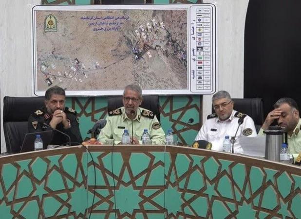 ابتکارهای پلیس کرمانشاه در اربعین تحسین‌برانگیز است