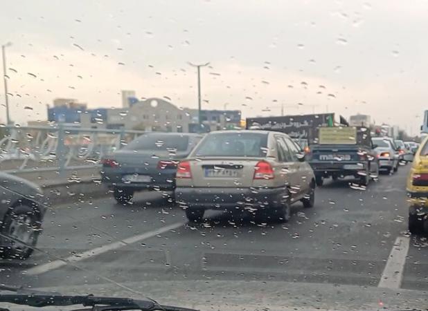 بارش رحمت الهی در تبریز