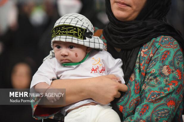 برگزاری مراسم شیرخوارگان حسینی در ۲۳۵ نقطه استان قزوین