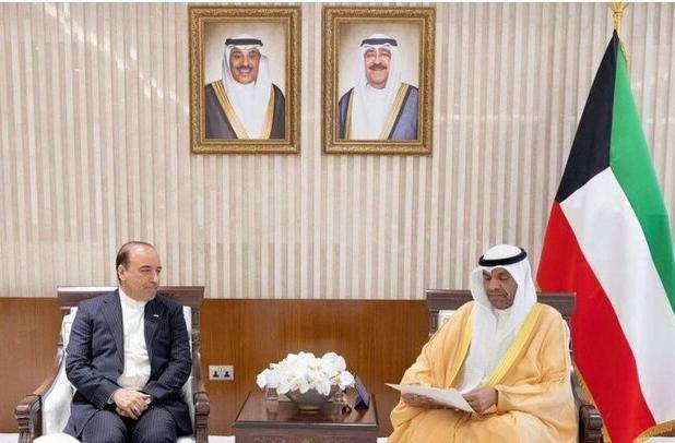ابلاغ پیام دکتر عراقچی به وزیر خارجه کویت
