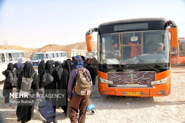 اختصاص ۱۷۰ دستگاه اتوبوس برای اعزام زائران اربعین به مرز خسروی