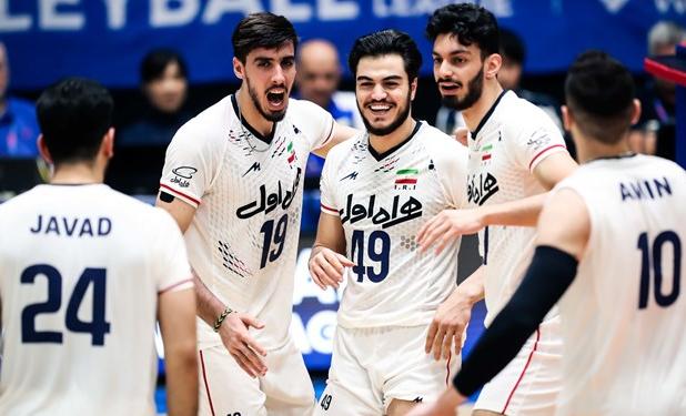 والیبال ایران صعود کرد +عکس