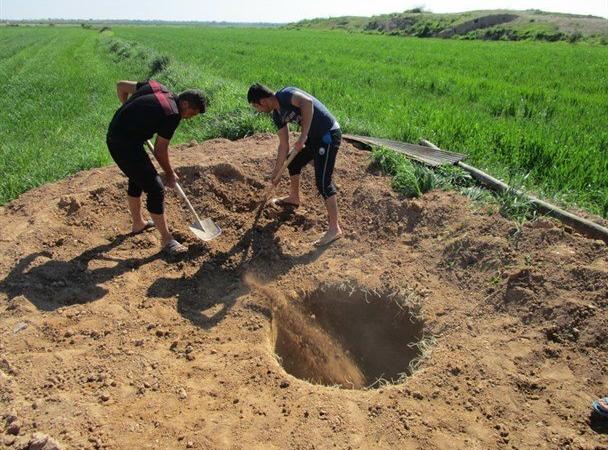 انسداد ۹ حلقه چاه غیرمجاز در نهاوند