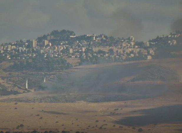 پنجمین موج حملات موشکی حزب الله علیه اسرائیل