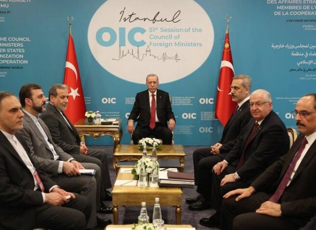 وزیر امور خارجه با اردوغان دیدار و گفتگو کرد