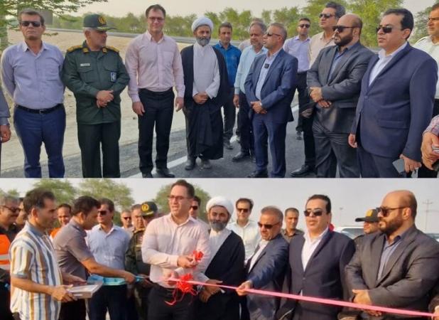 افتتاح یا آغاز عملیات اجرایی ۸ پروژه راهداری در تنگستان