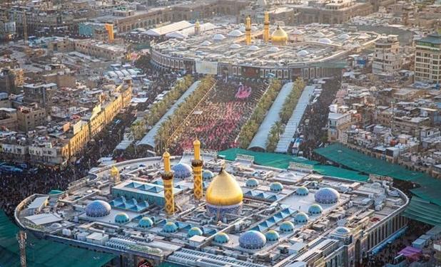 برگزاری باشکوه مراسم عاشورای حسینی درعراق+عکس